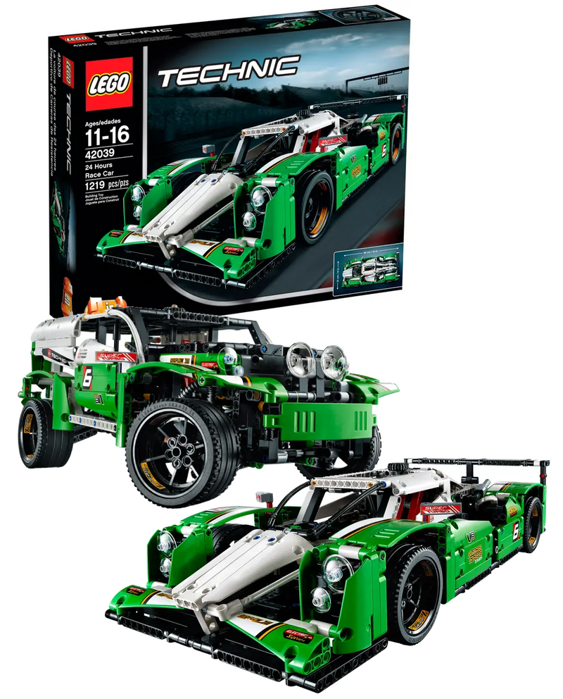 Bloco de Montar Lego Technic 24 Hours Race Car 42039