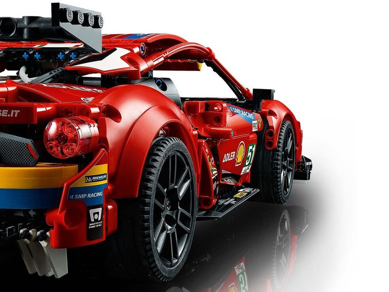 Bloco de Montar Lego Technic Ferrari 488 GTE af corse - 42125
